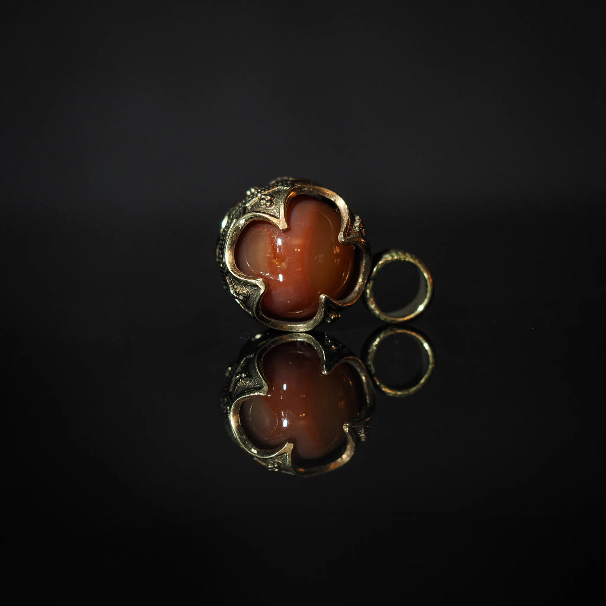 Gotlandshänge, röd agat