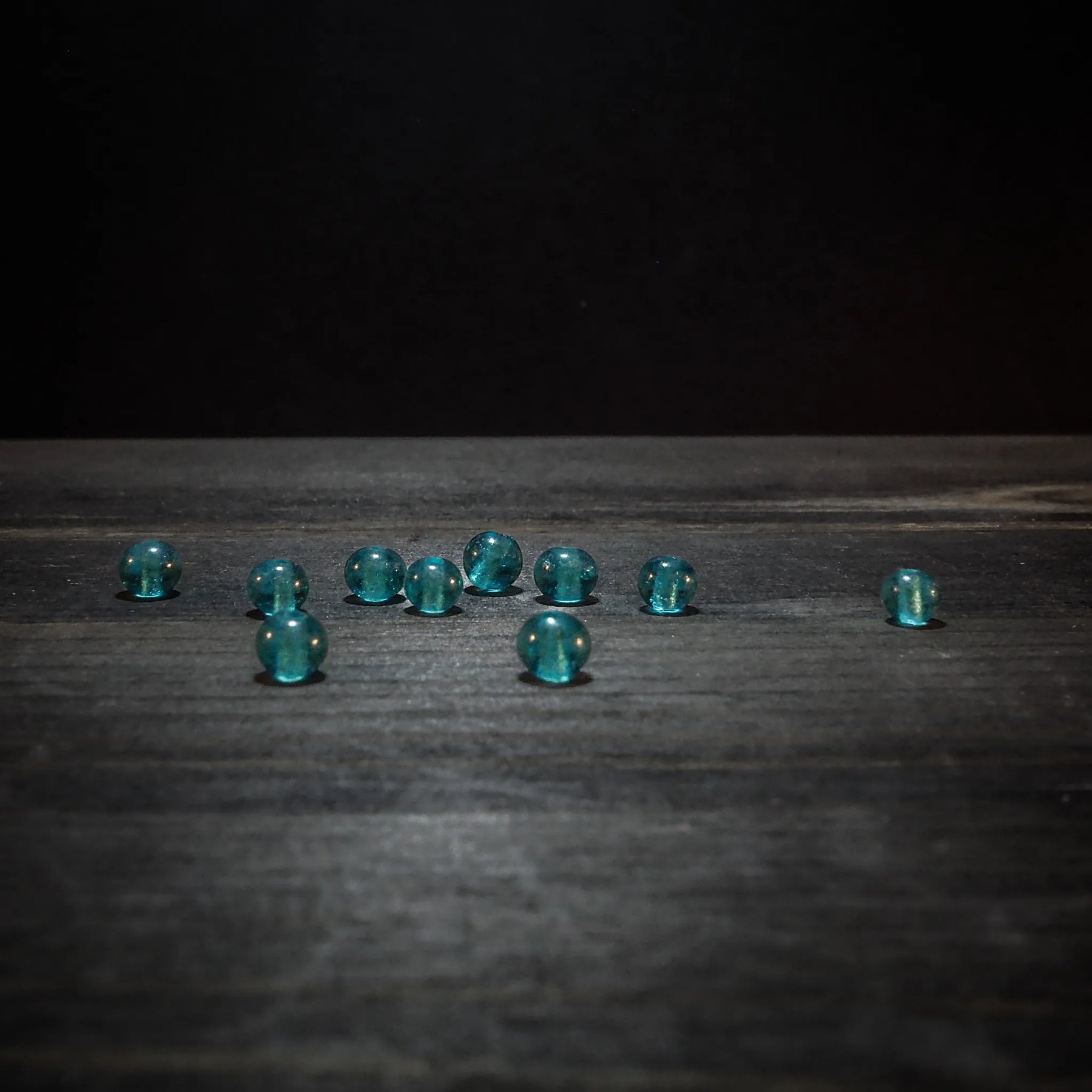 Small turquoise beads