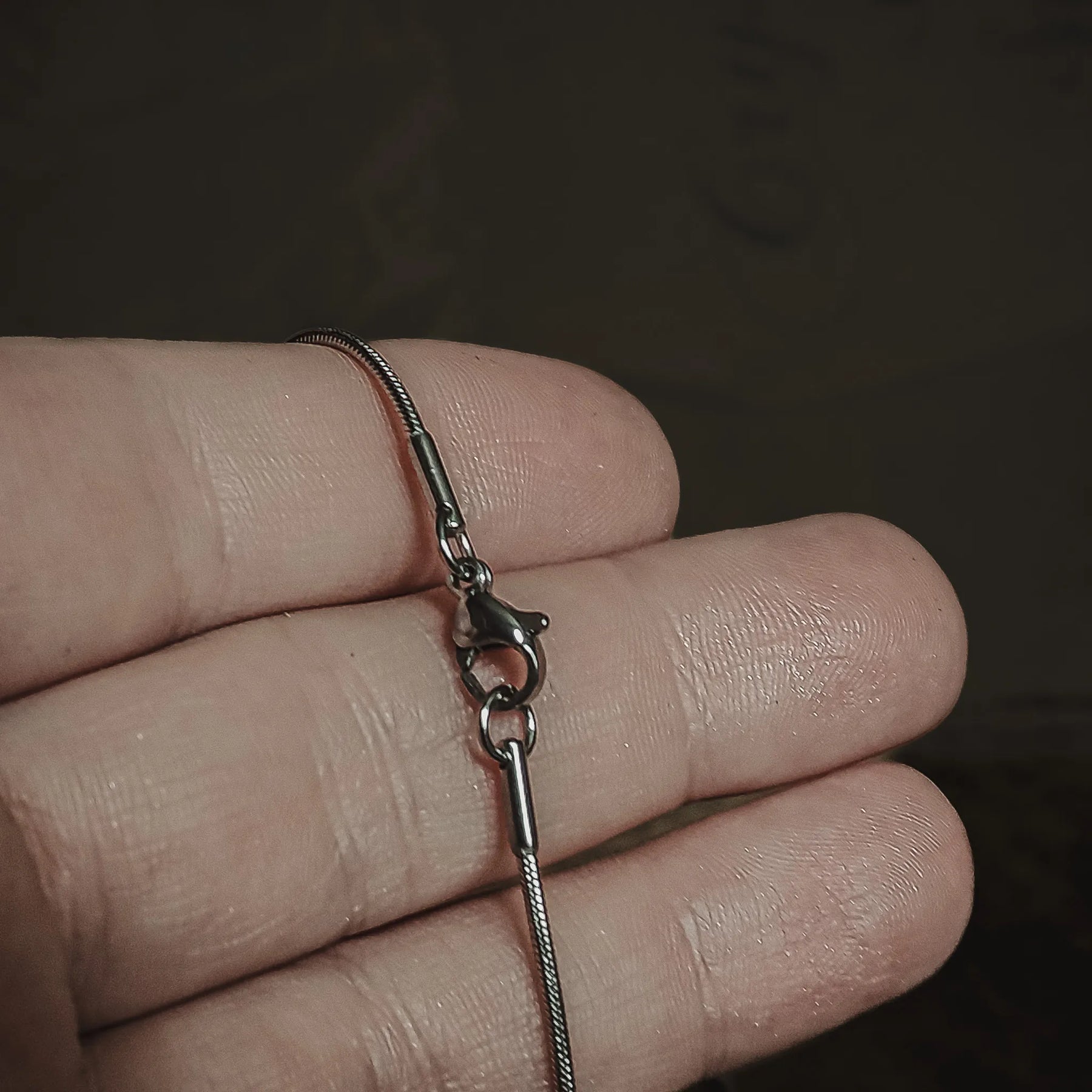 Kedja silverfärg 55 cm