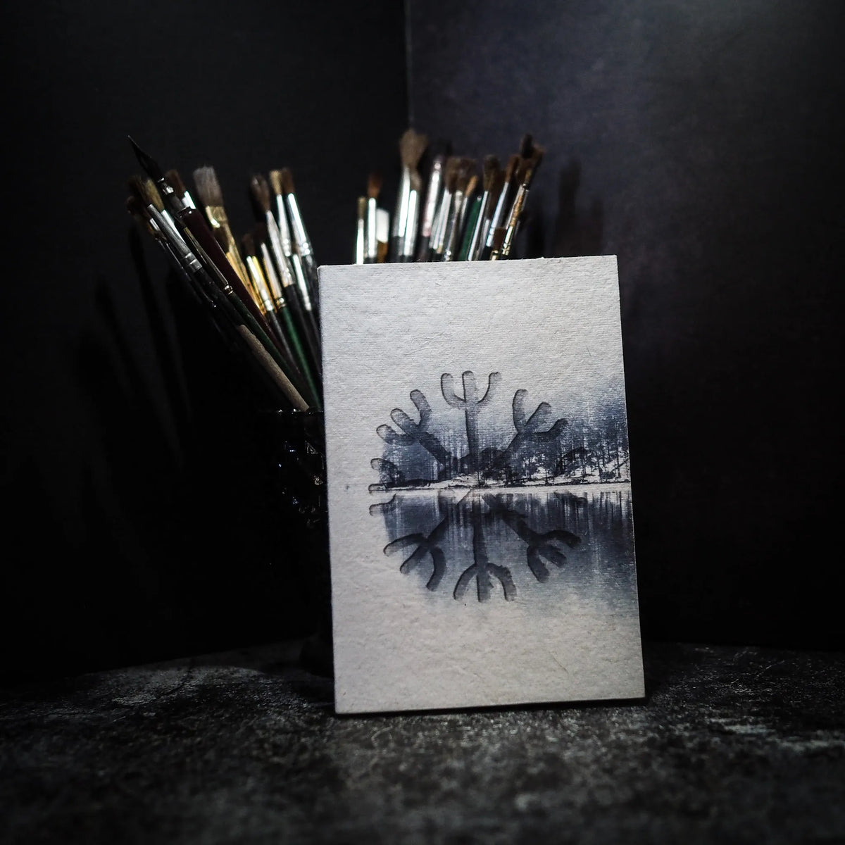 Målarbok, A6, Skyddsruna