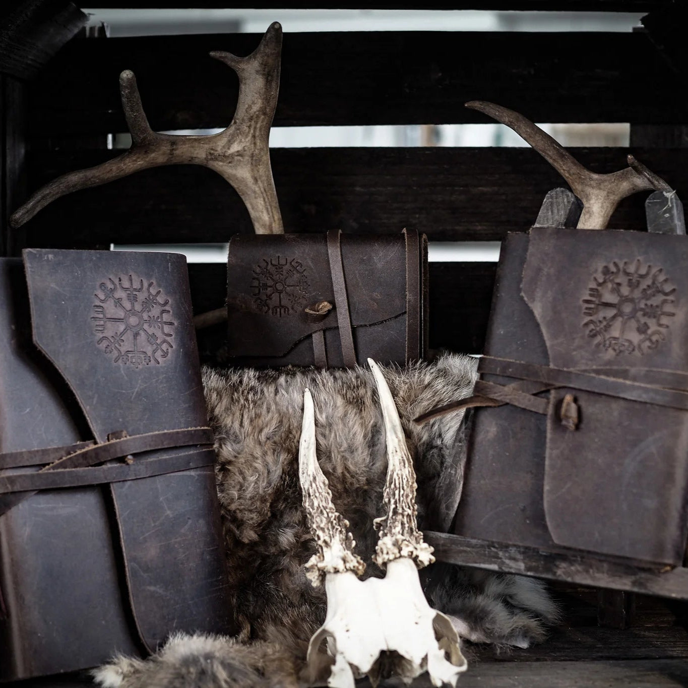 Vegvisir Anteckningsbok, 3 storlekar.