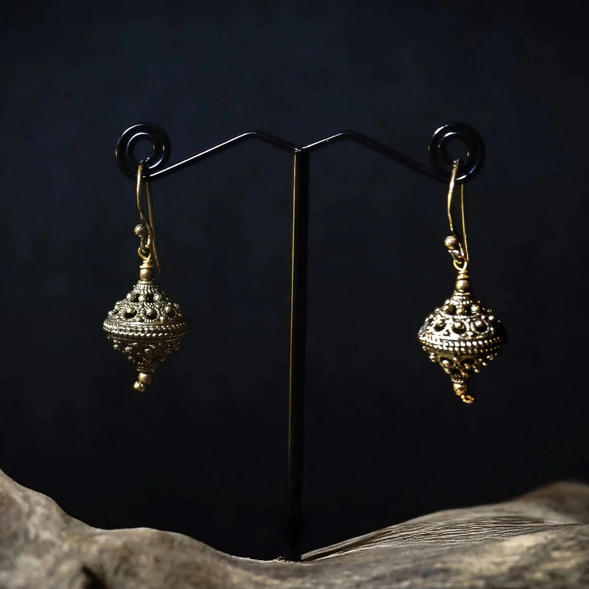 Viking beads, earrings