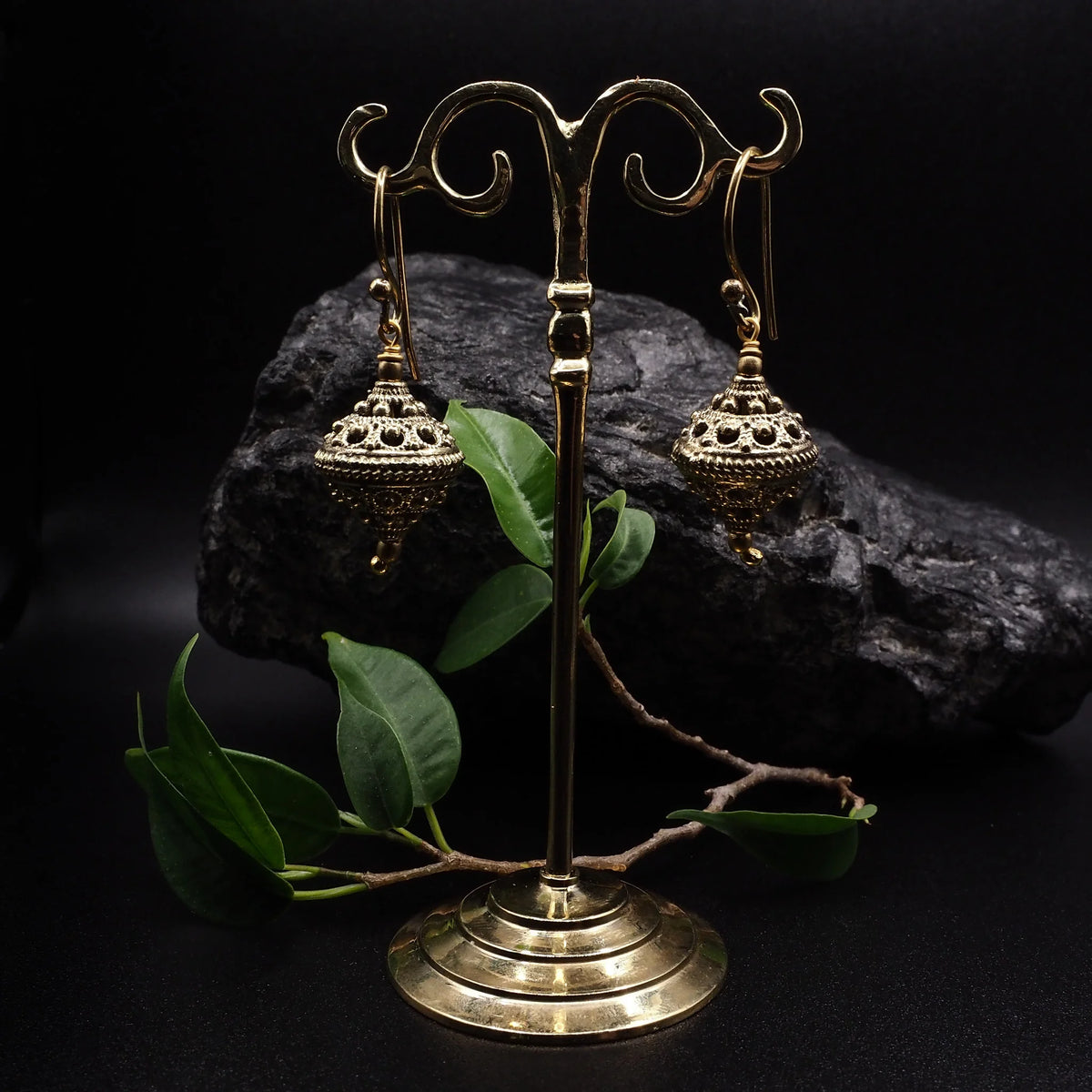 Viking beads, earrings