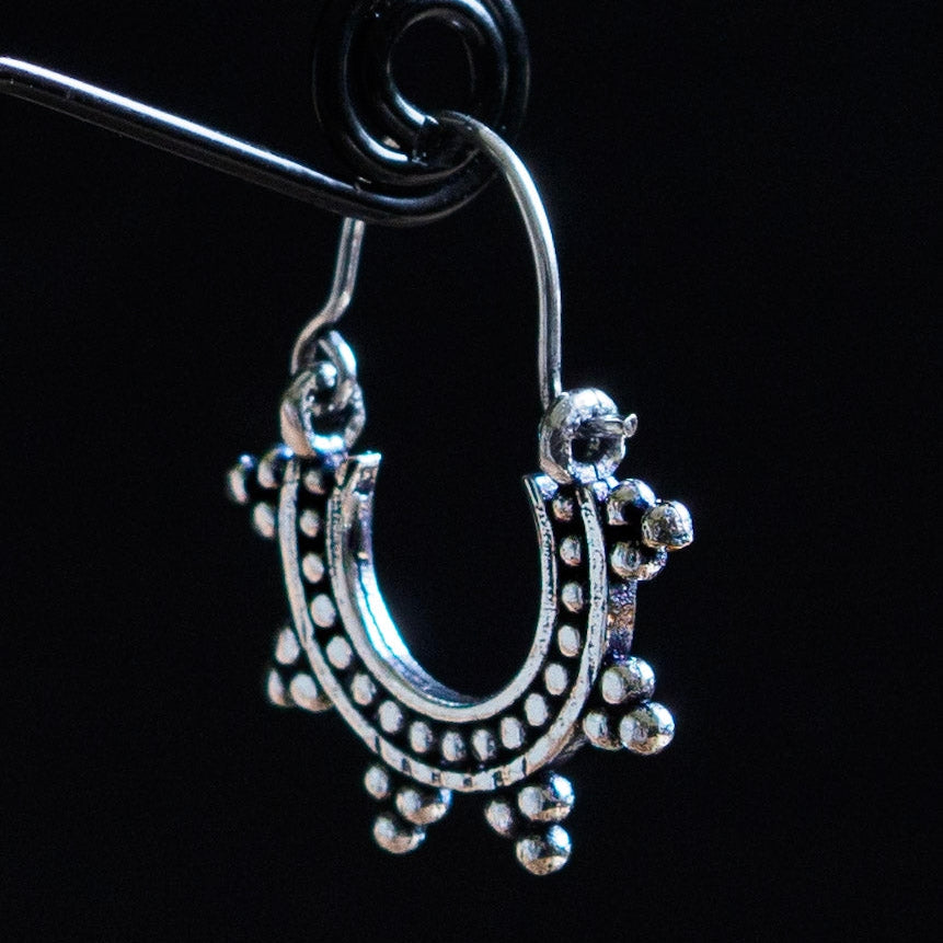 Small sun earring