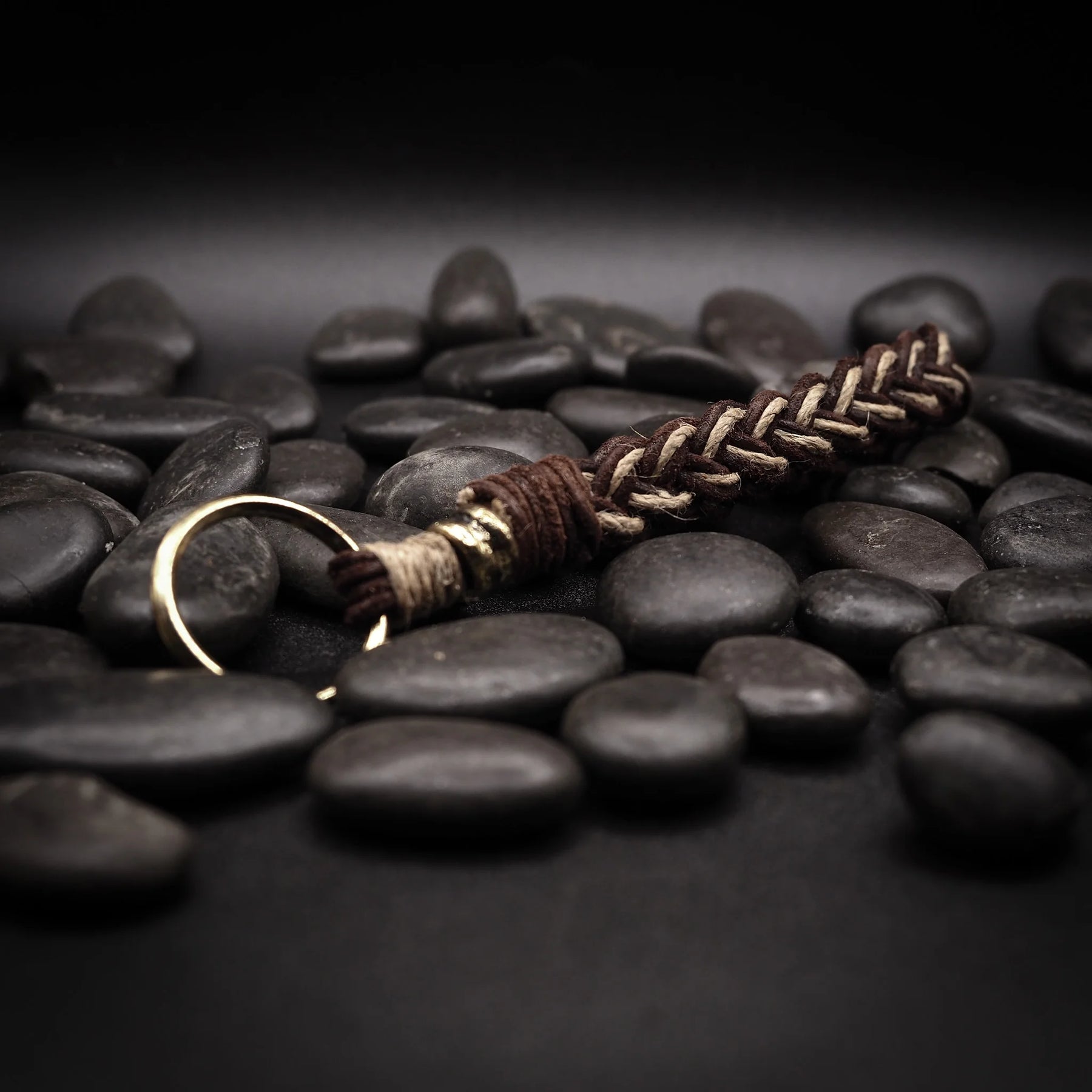 Braided keychain
