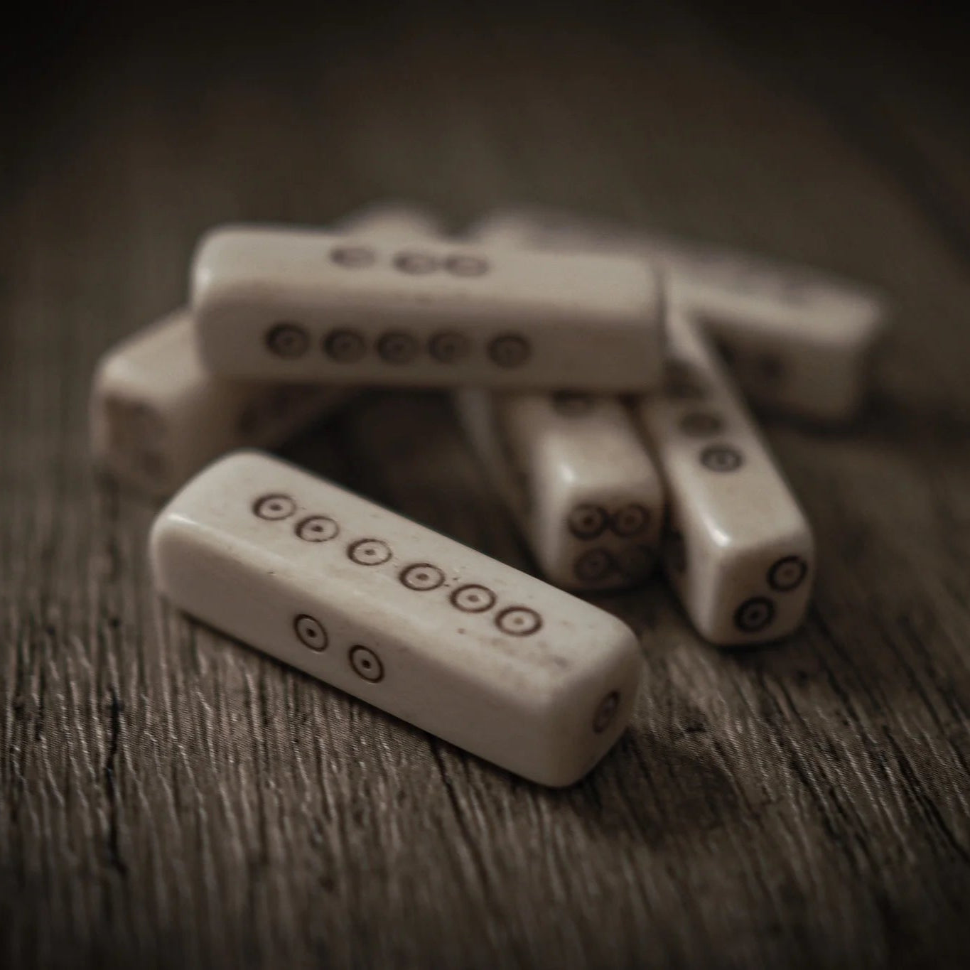Viking era rectangular bone dice