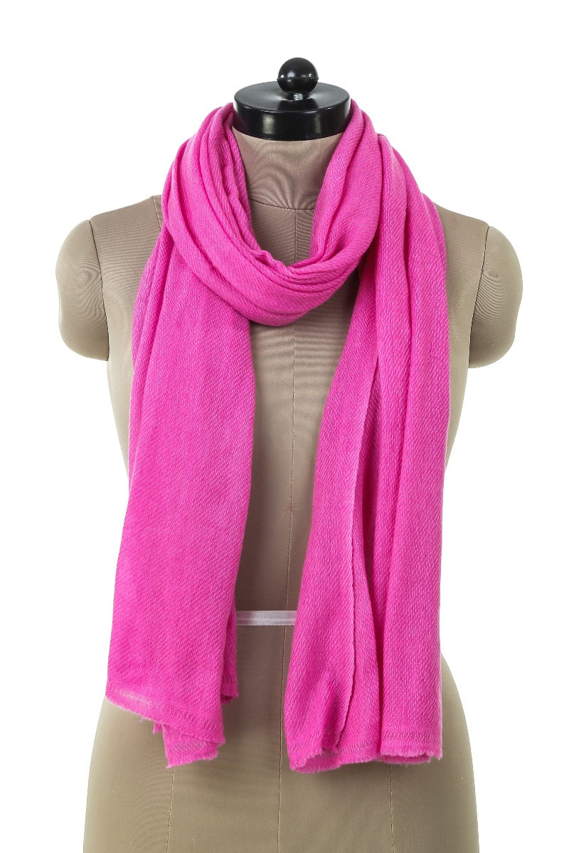 Cashmere sjal Rosa
