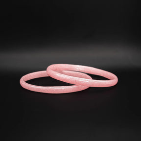 Glasarmband par – Rosa, baserat på fynd