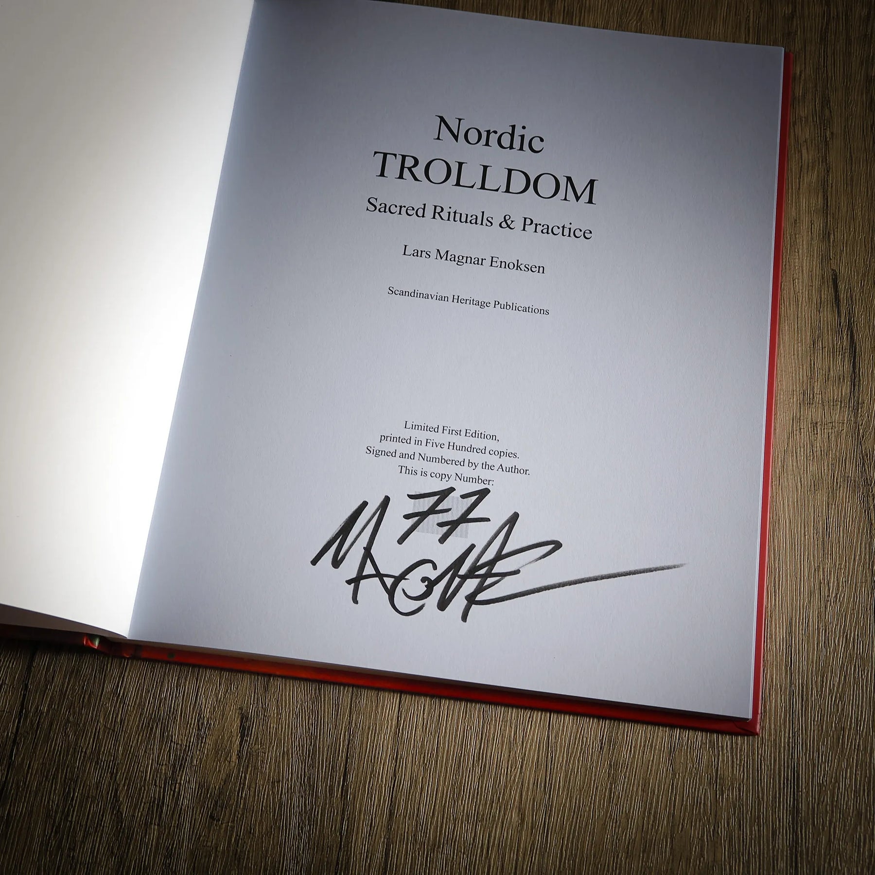 Nordic Trolldom. Sacred Rituals & Practice, av Lars Magnar Enoksen