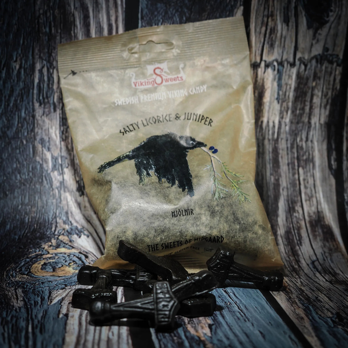 Vikingsweets, Salt Licorice with Juniper Berries