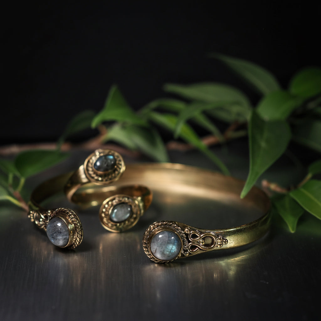 Idun gift set labradorite