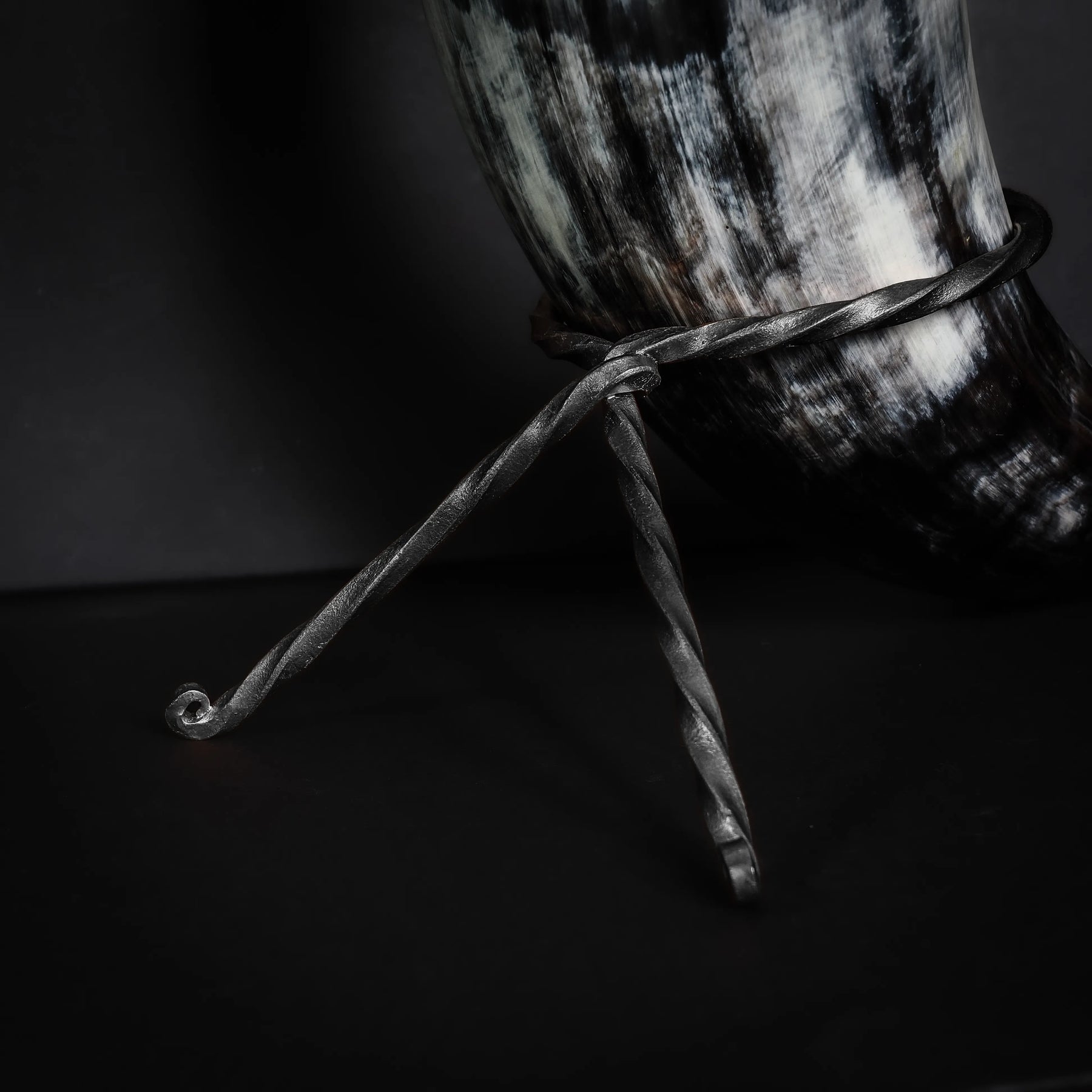 Smidd hornstativ, 60-120mm, 3 farger