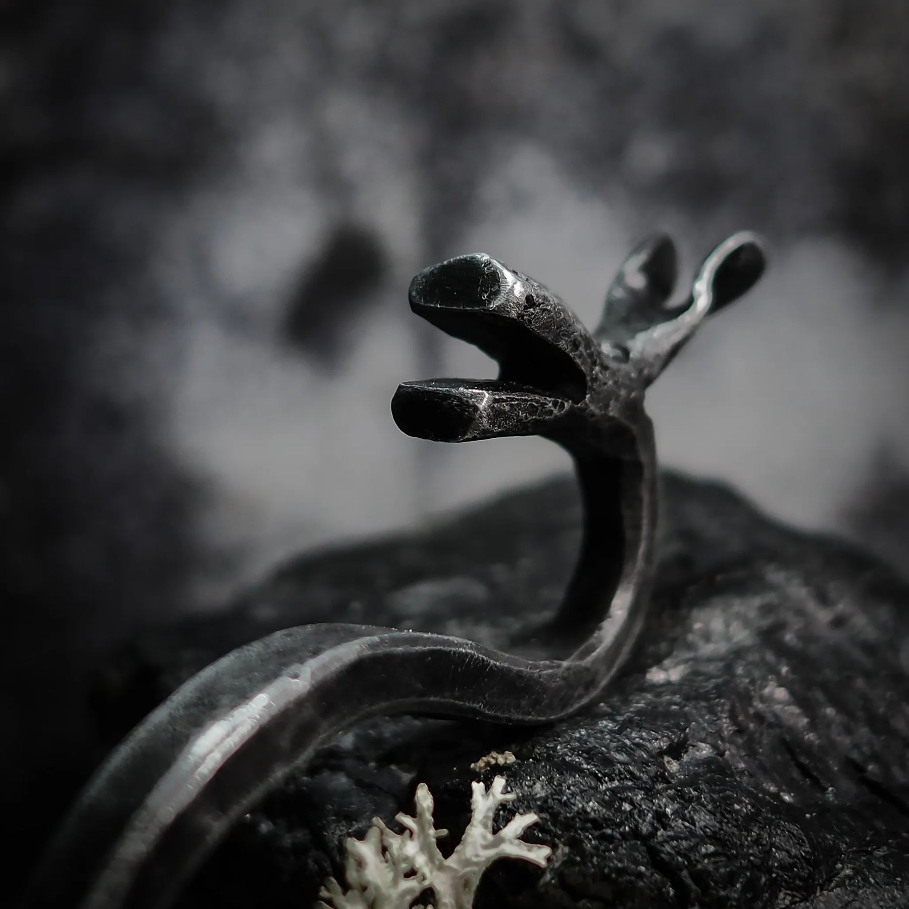 Corkscrew and bottle opener set, Elk´s head