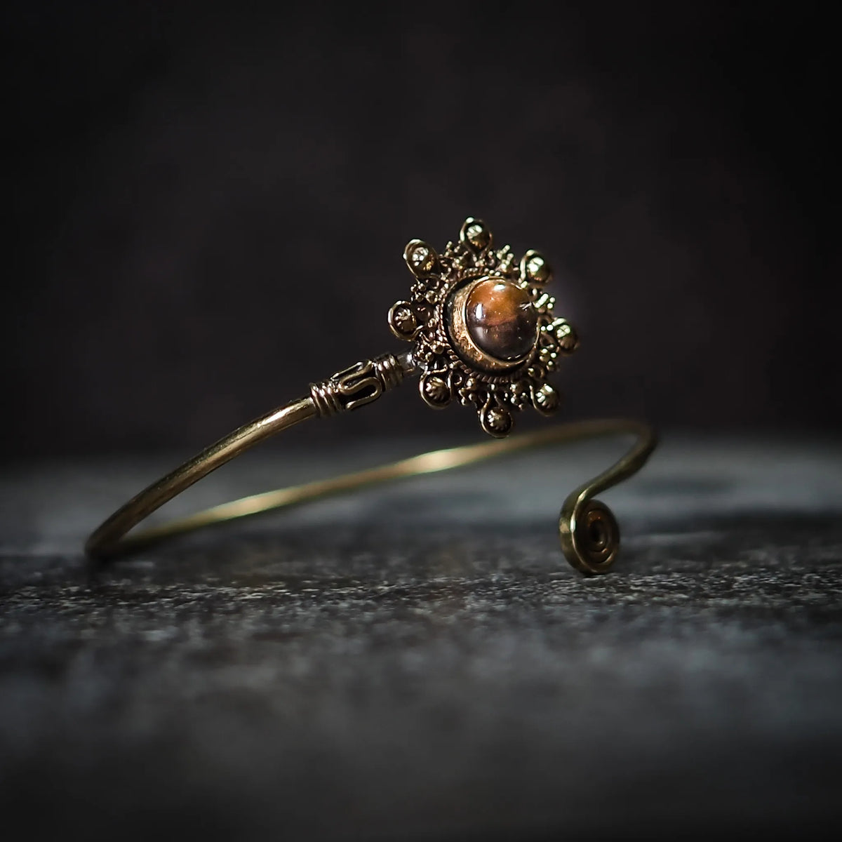 Sun- Semi-precious stone bracelet