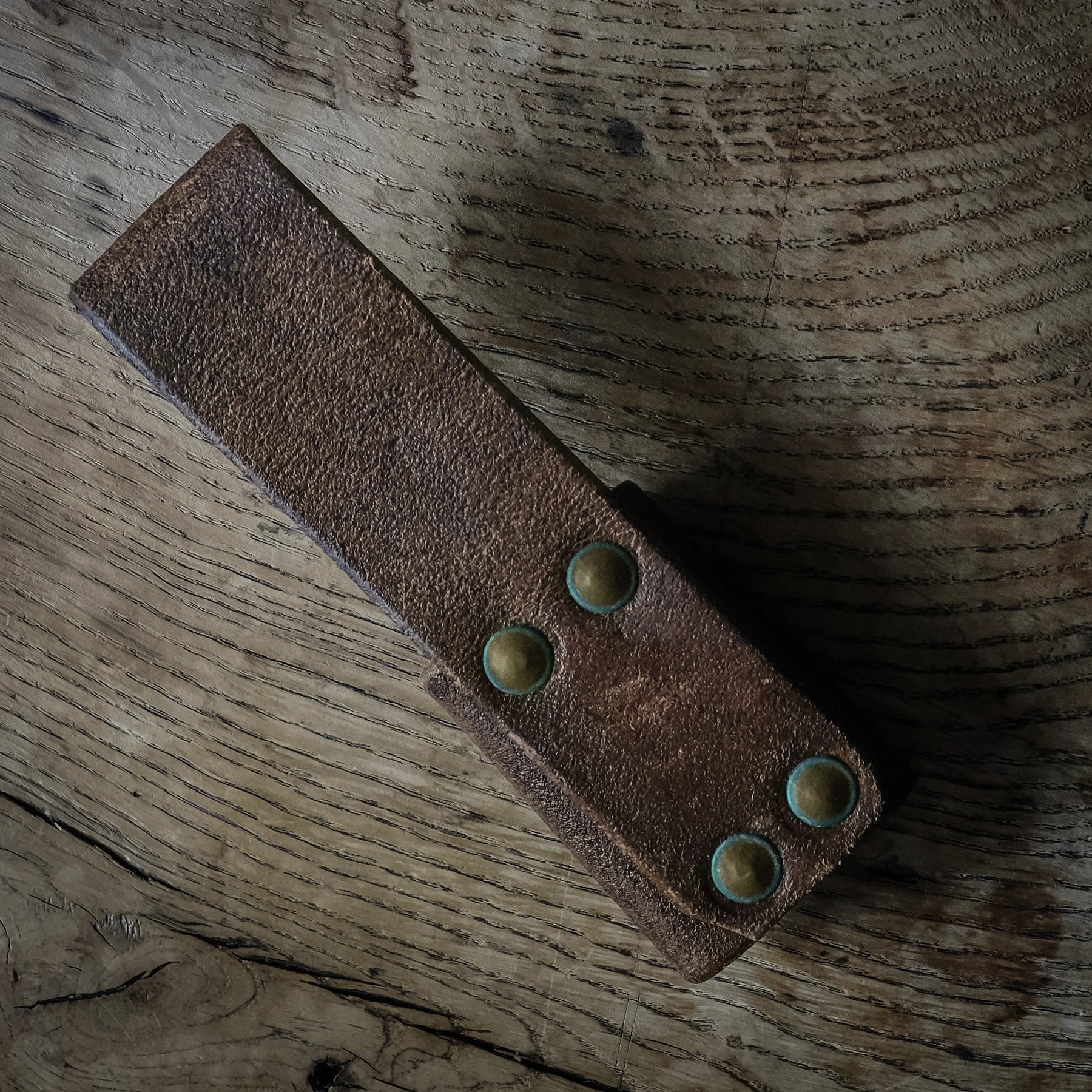 Svärdshållare, läder 40mm