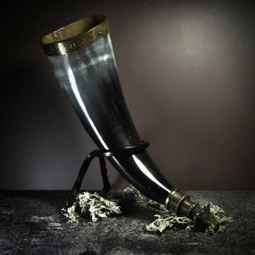 Drikkehorn Bæreveske med hornstativ