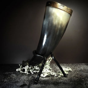 Drikkehorn Bæreveske med hornstativ