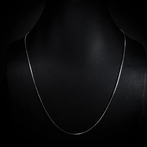 Kedja silverfärg 55 cm