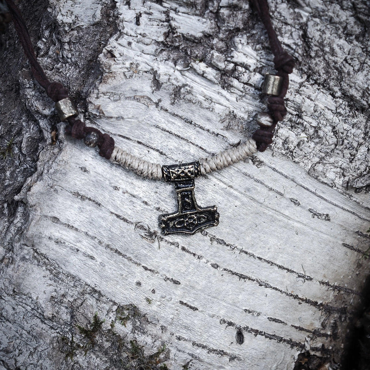 Necklace Mjolnir Pewter