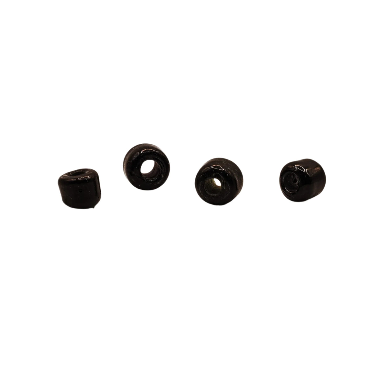 Corps black glass bead