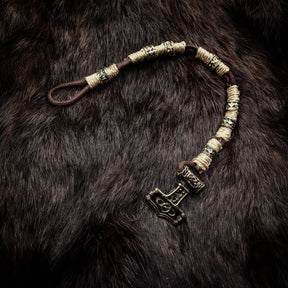 Bracelet with Thor's Hammer clasp