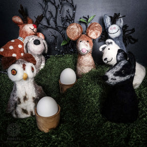 Tovad äggvärmare, djur