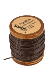 Skinnreim brun, 1mm, 20m