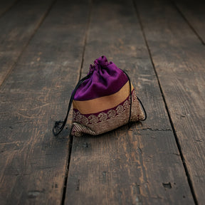 Tygpåsar i återvunnet material.