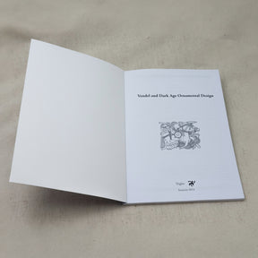 Vendel and Dark Age Vol. 4 – oppslått titelside med ryttermotiv og Triglav-logo