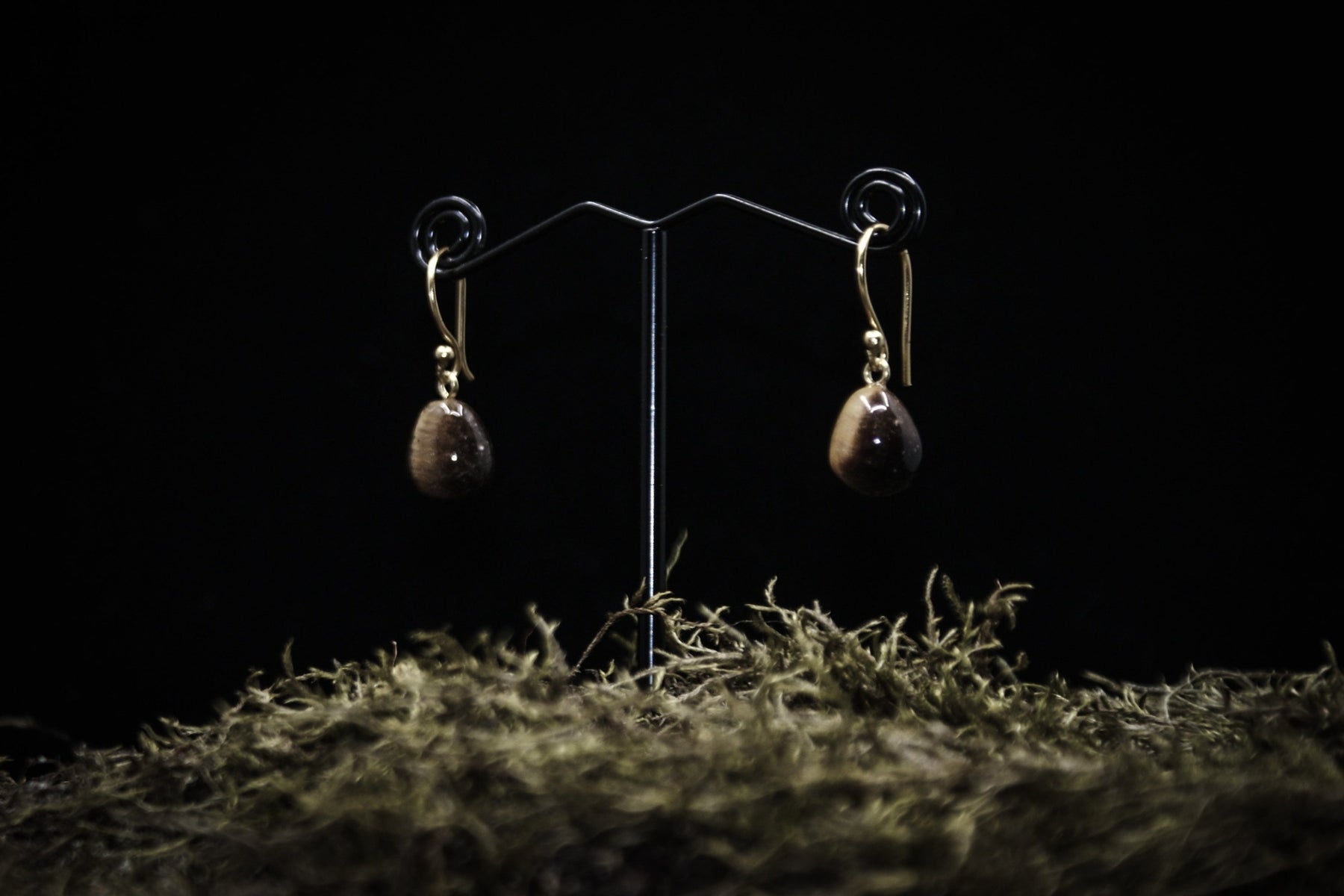 Earrings with drop shape