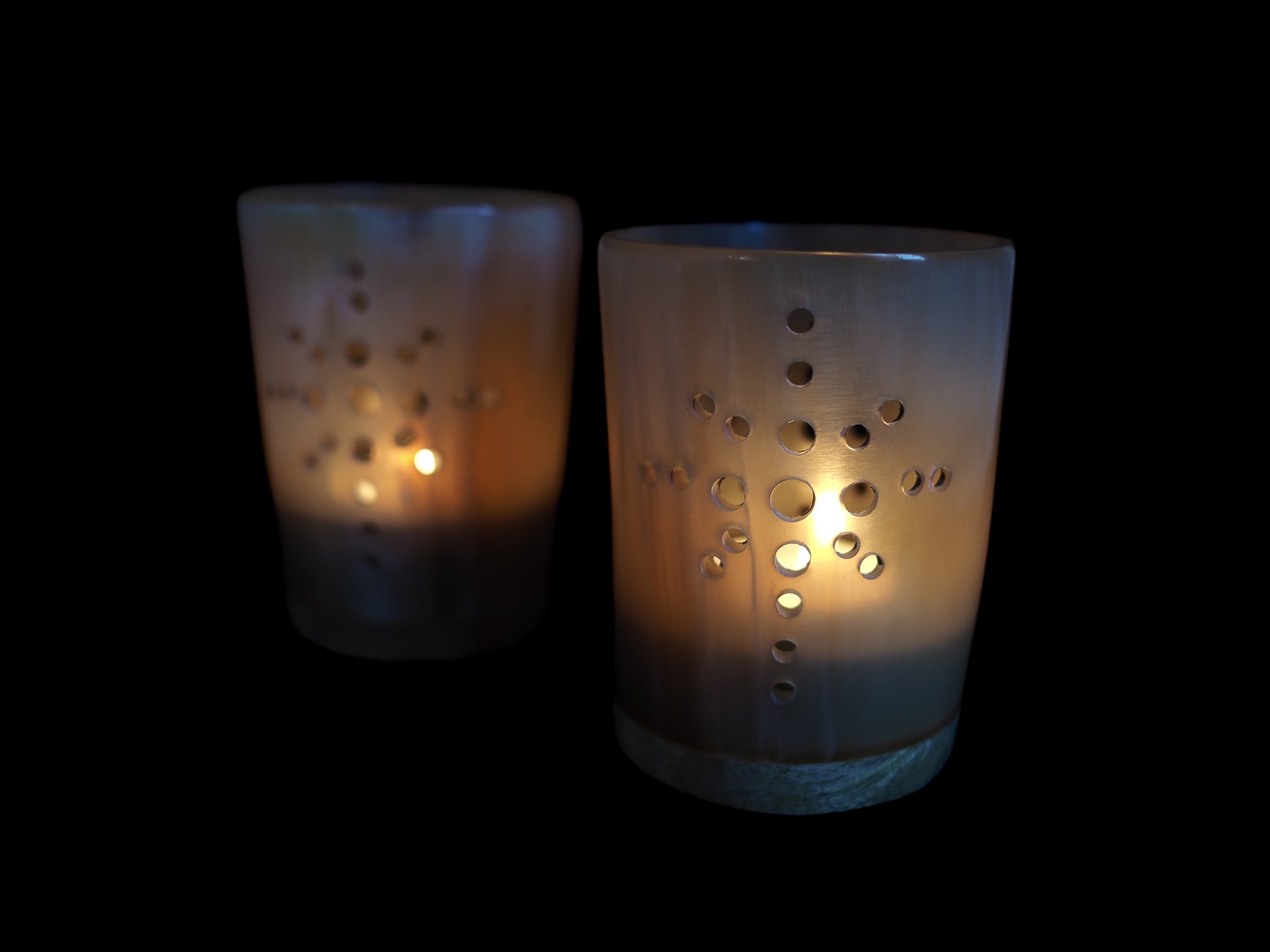 Horn Light lanterns, 2 pcs