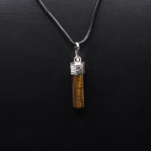 Stone pendant, Tiger eye