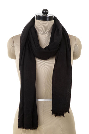 Cashmere shawl black