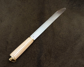 Viking scissors with scabbard, British Isles. Blunt edge